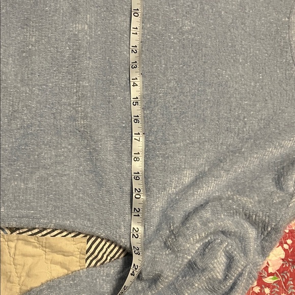 Sanctuary Cozy Light Blue Turtleneck Sweater - Picture 10 of 12